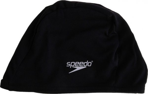 Шапочка для плавания Speedo Polyester Cap Junior Black