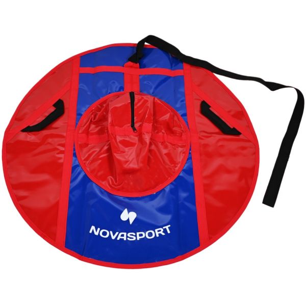 Тюбинг NovaSport СН040.090 90 см тент без камеры синий/красный/синий