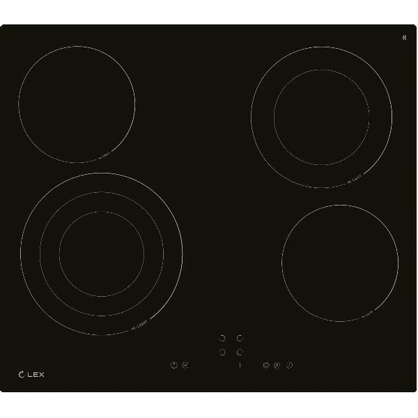 Варочная поверхность LEX EVH 642B BL электрическая черный
