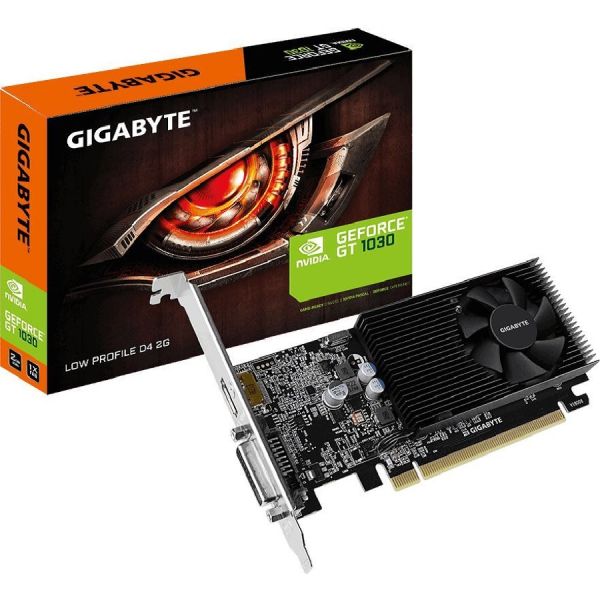 Видеокарта Gigabyte PCI-E GV-N1030D4-2GL NVIDIA GeForce GT 1030 , 2 Гб, DDR4